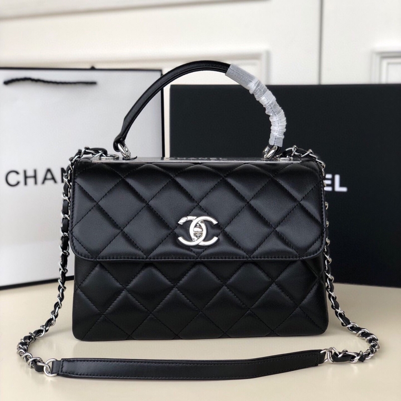 Ch**el top handle bags